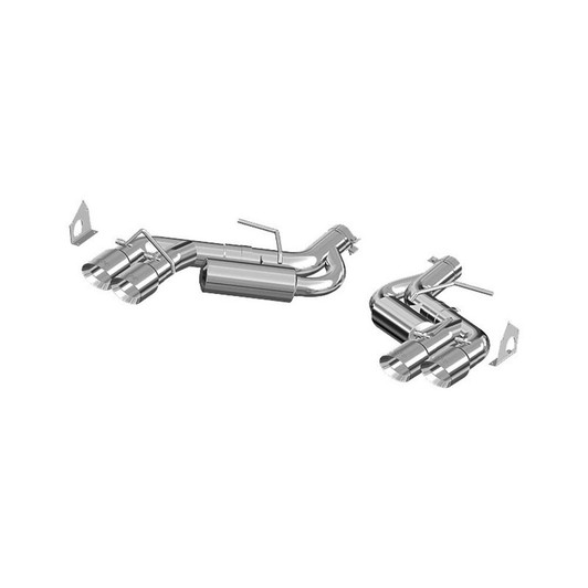 MBRP, INC 16-   Camaro 6.2L Axle Back Exhaust Quad Tip 
