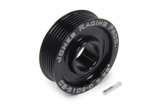 JONES RACING PRODUCTS Crank Pulley Serpentine 3.25in 