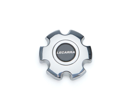 LECARRA STEERING WHEELS Billet Horn Button Polished Lecarra Logo 