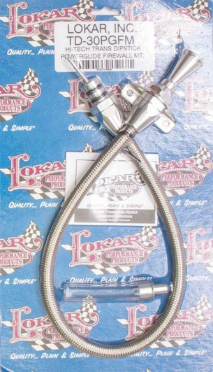 LOKAR Powerglide Dipstick Firewall Mount 