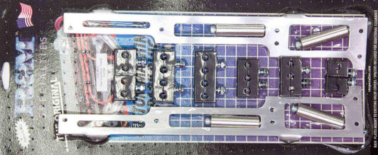 R AND M SPECIALTIES Spark Plug Wire Loom SBC Satin Vertical Style 
