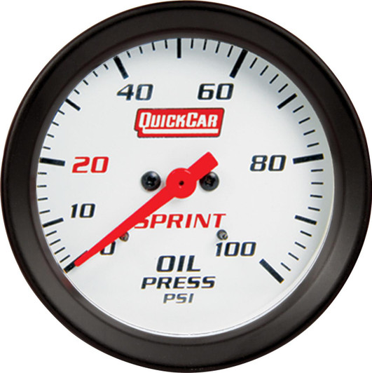 QUICKCAR RACING PRODUCTS Oil Pressure Sprint Gauge Only 