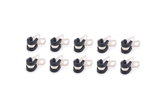 QUICKCAR RACING PRODUCTS Adel Line Clamps Alum 1/4in 10pk 