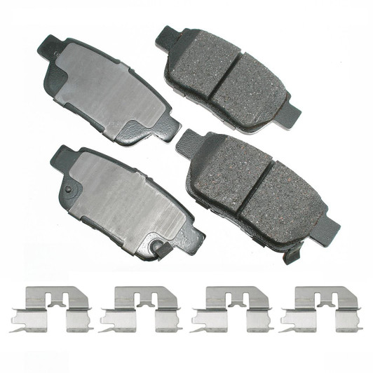 AKEBONO BRAKE CORPORATION Brake Pads Rear Acura TL 09-14 Honda Ridgeline 06 