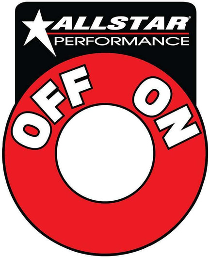 ALLSTAR PERFORMANCE Decal for Battery Disconnect Switch 