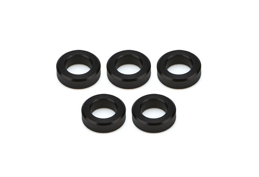 DRAG RACE SOLUTIONS Billet Lug Nut Spacer Washers 3/8 Thick 5pk 