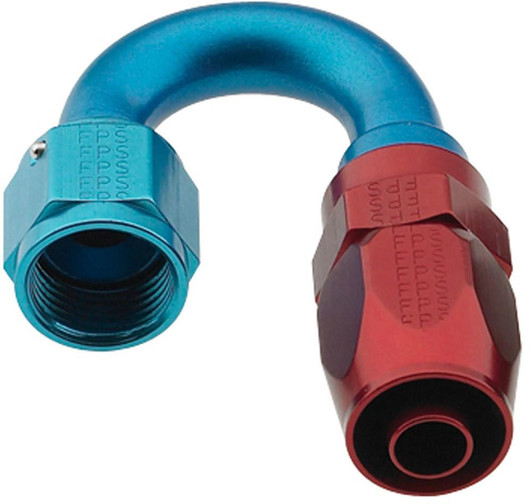 FRAGOLA Hose Fitting #8 180 Deg Pro-Flow 