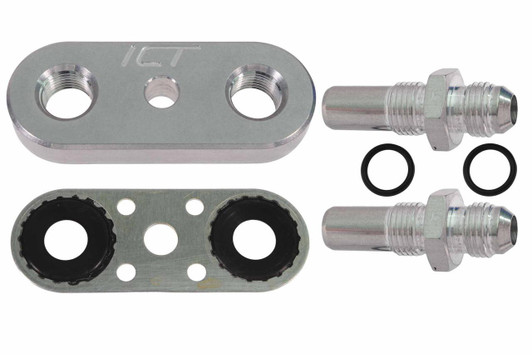 ICT BILLET 6L80E 6L90E 8L90E Transm ission Cooler Line Adapt 