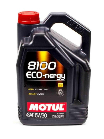 MOTUL USA 8100 Eco-Nergy 5w30 Oil 5 Liters 