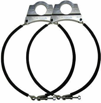 PETERSON FLUID Mount Brackets Late Mod. Pair 