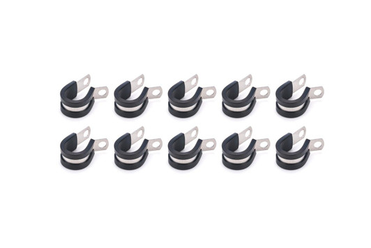 QUICKCAR RACING PRODUCTS Adel Line Clamps Alum 5/8in 10pk 