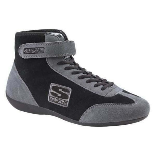 SIMPSON SAFETY Shoe Midtiop Size 7.5 Black 
