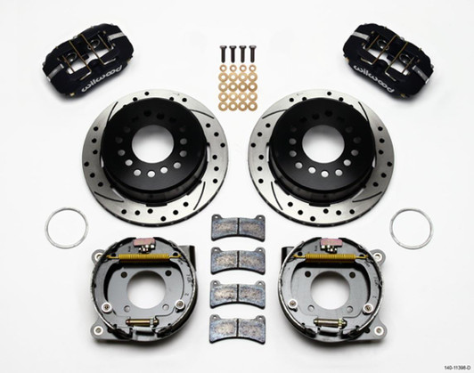 WILWOOD Rear Disc Brake Kit 12- Bolt Chevy w/Parking Brk 