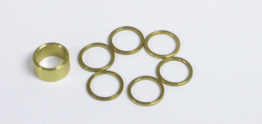 KINSLER Shim Kit - Secondary/Hi- Speed 6an Jet Can Valves 