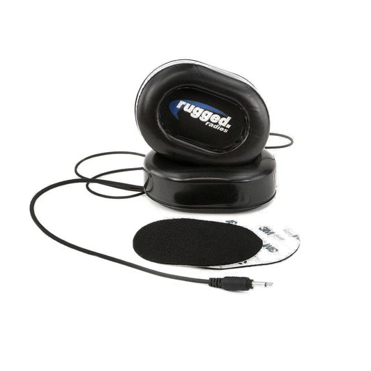 RUGGED RADIOS Speaker Kit Helmet Ear Cups 3.5mm Cord 