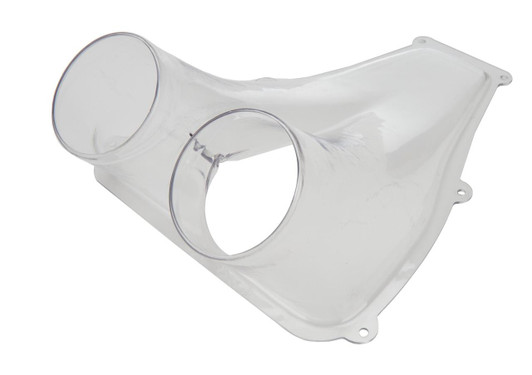 ALLSTAR PERFORMANCE Brake Duct Teardrop Clear Double Hole 