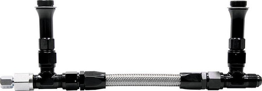 ALLSTAR PERFORMANCE Fuel Line Kit 9-5/16in Std Holley Black 