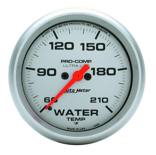AUTOMETER Ultra Lite 2-5/8in Water Temp 60-210 Electric 