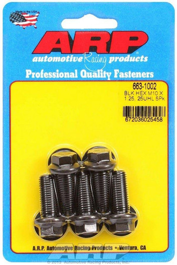 ARP Bolt Kit - 6pt 5pk 10mm x 1.25 x 25mm 