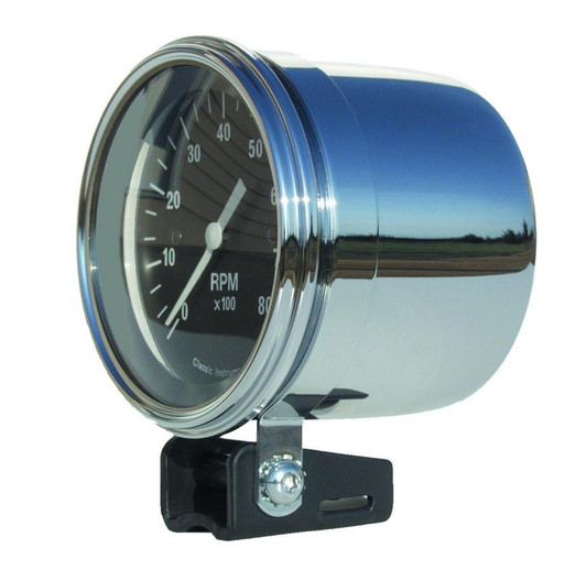 CLASSIC INSTRUMENTS 3-3/8 x 3 Tach Mounting Cup Chrome 