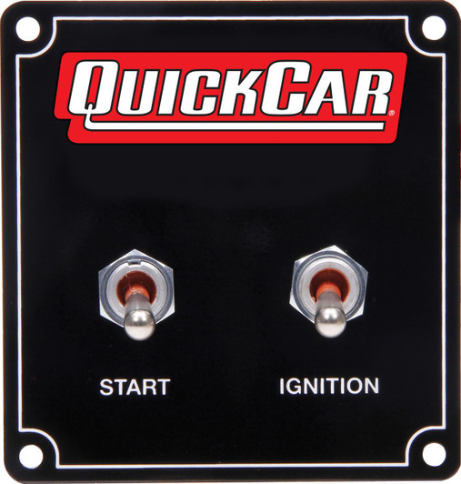 QUICKCAR RACING PRODUCTS Ignition Panel 2 Switch With Weatherpack 