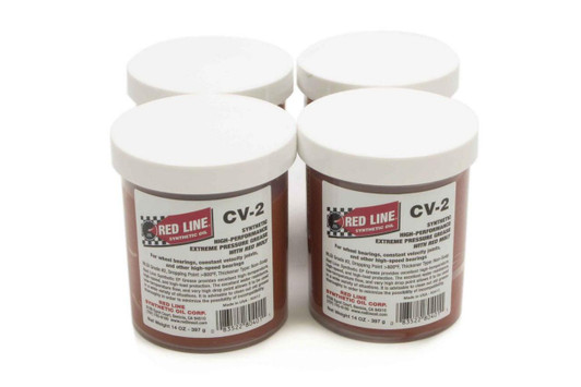 REDLINE OIL CV-2 Synthetic Grease Case/4-14oz Jars 