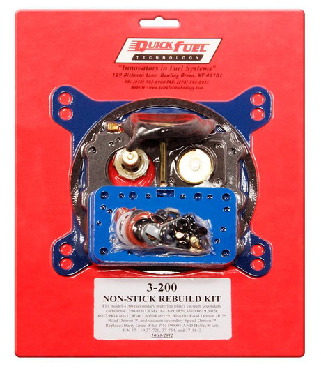 QUICK FUEL TECHNOLOGY 4160 Rebuild Kit - Non-Stick 