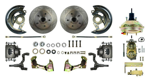 RIGHT STUFF DETAILING 62-67 X Body Front Power Disc Brake Conversion 