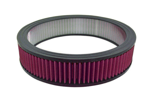 SPECIALTY PRODUCTS COMPANY Air Cleaner Element 14in X 3in Round with Red 