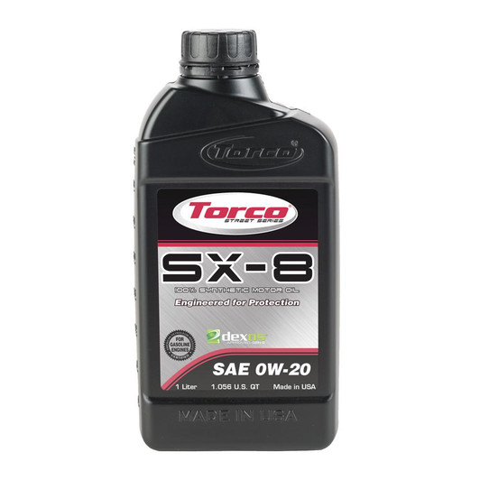 TORCO SX-8 5w20 Synthetic Oil 1 Liter Dexos1 
