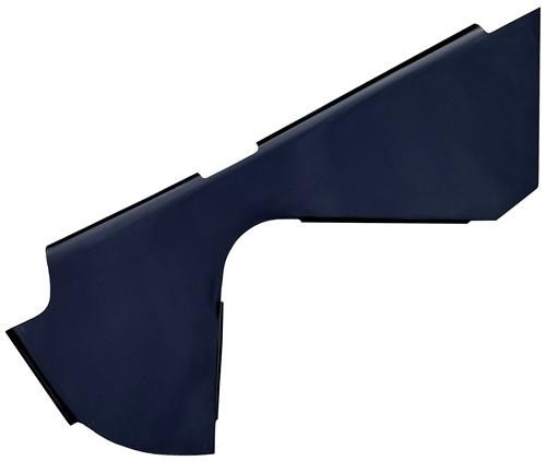 TRIPLE X RACE COMPONENTS Sprint Car 5-Series Left Front Nose Panel Black 