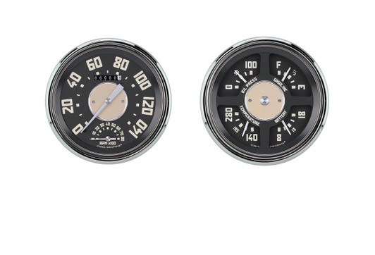 CLASSIC INSTRUMENTS 47-53 Chevy Truck Quad Gauge w/Tach 