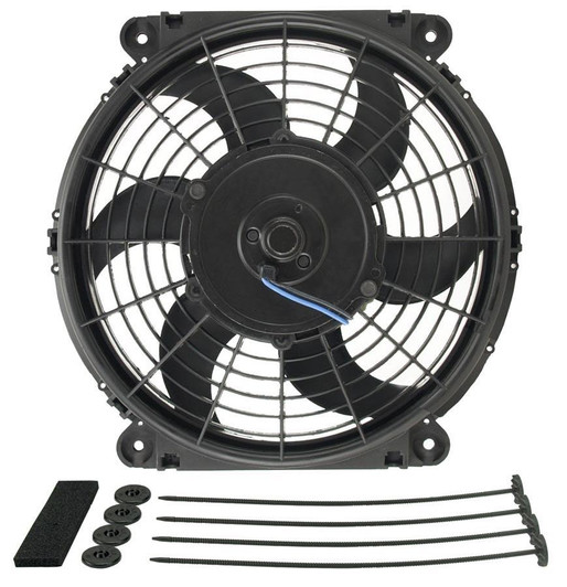 DERALE 10in Tornado Electric Fan w/Standard Mount Kit 