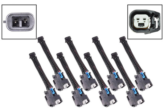 ICT BILLET Harness Adapter Mini Del phi Multec 2 to EV6 