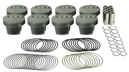 MAHLE PISTONS SBC FT PowerPak Piston Set 4.030 Bore -5.0cc 