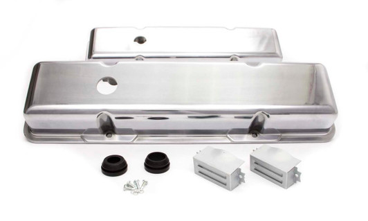 RACING POWER CO-PACKAGED SBC Alum Short V/C Plain Polished 