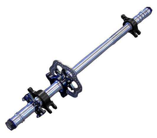 TRIPLE X RACE COMPONENTS Rear Axle Complete Mini Sprint 