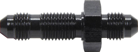 ALLSTAR PERFORMANCE Straight Bulkhead Black -4 