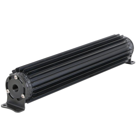 DERALE Single-Pass Heat Sink Co oler  18in Black Anodize 