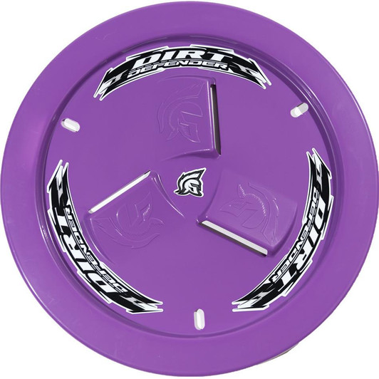 DIRT DEFENDER RACING PRODUCTS Wheel Cover Purple Vented 