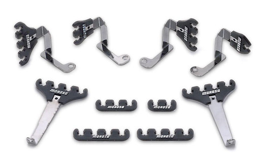 MOROSO SBF Spark Plug Wire Loom Kit - Black 