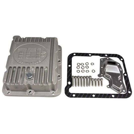 Tci C-4 Cast Aluminum Deep Tranny Pan 