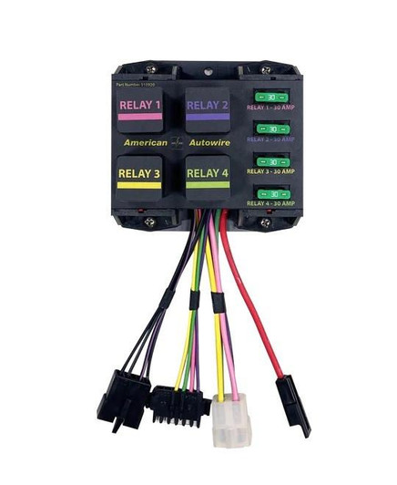 AMERICAN AUTOWIRE Banked Relay System 4 Relays 