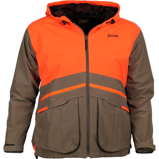 Gamehide Flusher Upland Rain Jacket Tan/orange Medium