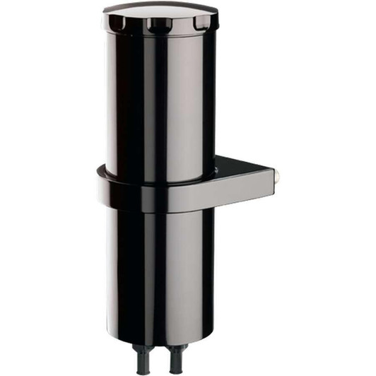 BILLET SPECIALTIES Overflow Tank 8.75in Smooth w/Bracket Black 