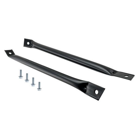 SPECIALTY PRODUCTS COMPANY Radiator Reinforce Bars 67-69 Camaro Black 