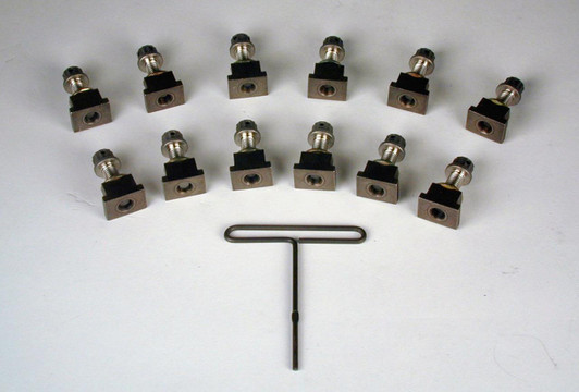 WILWOOD Bolt Kit Dyamic Rotor 1/4-28 UNF 12 Blt w/ T-N 