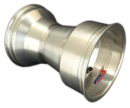 VAN-K WHEELS Wheel 6x6 x 2.5in BS Mini Wedge Machined 