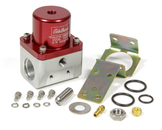 EDELBROCK Fuel Pressure Regulator Bypass Style 180GPH Red 