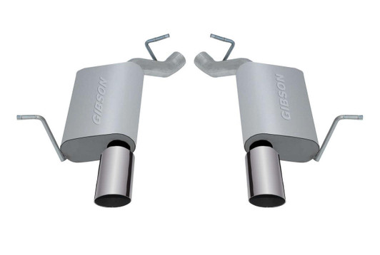 GIBSON EXHAUST Axle Back Dual Exhaust S ystem  Stainless 